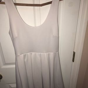 Lulus white skater dress